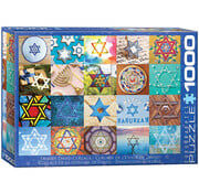 Eurographics Eurographics Star of David Collage Puzzle 1000pcs