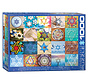 Eurographics Seasonal: Star of David Collage Puzzle 1000pcs