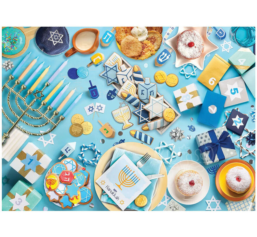 Eurographics Food: Hanukkah Table Puzzle 1000pcs