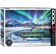 Eurographics Eurographics Photography HDR: Yukon, Aurora Borealis Puzzle 1000pcs