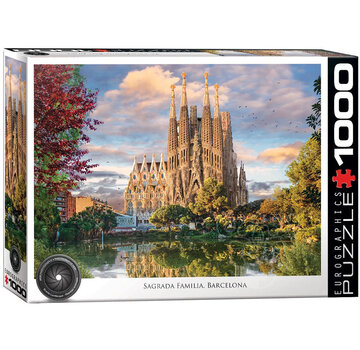 Eurographics Eurographics Photography HDR: Sagrada Famila, Barcelona Puzzle 1000pcs