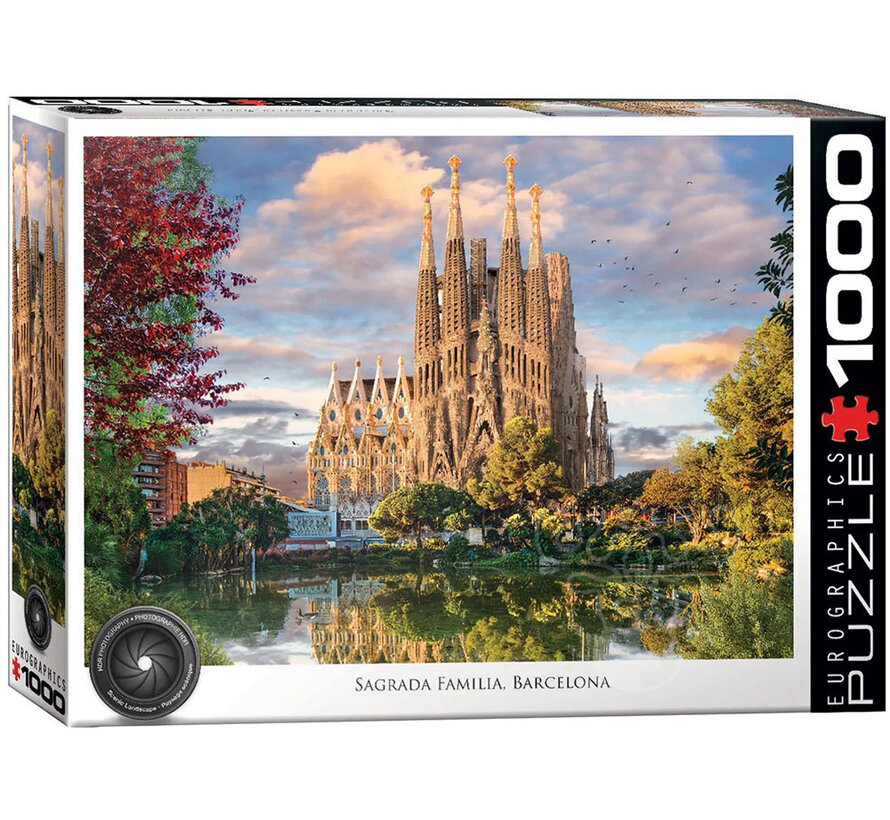 Eurographics Photography HDR: Sagrada Famila, Barcelona Puzzle 1000pcs