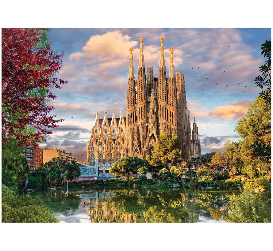 Eurographics HDR Photography: Sagrada Famila, Barcelona Puzzle 1000pcs