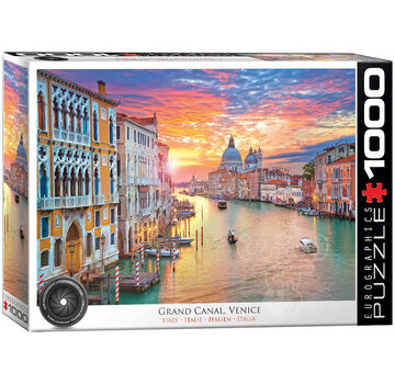 Eurographics Eurographics HDR Photography: Grand Canal, Venice, Italy Puzzle 1000pcs