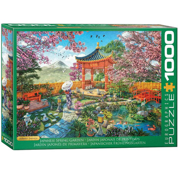 Eurographics Eurographics Davison: Japanese Spring Garden Puzzle 1000pcs