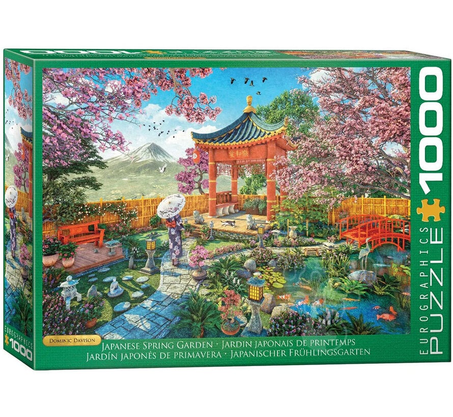 Eurographics Davison: Japanese Spring Garden Puzzle 1000pcs
