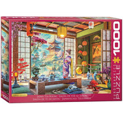 Eurographics Eurographics Artist Label Davison: Japan Tea Room Puzzle 1000pcs