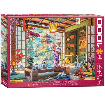 Eurographics Eurographics Davison: Japan Tea Room Puzzle 1000pcs