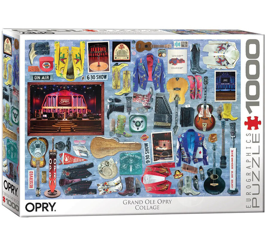 Eurographics Celebrity & Music: Grand Ole Opry Collage Puzzle 1000pcs