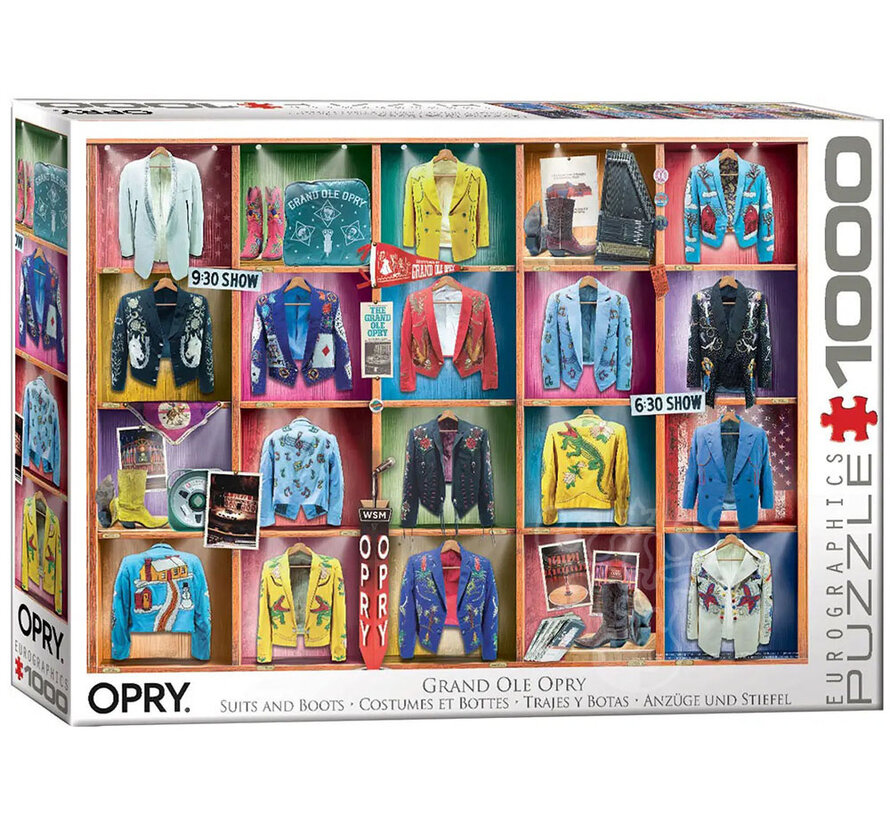 Eurographics Opery: Grand Ole Opry Suits and Boots Puzzle 1000pcs