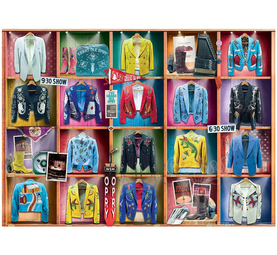 Eurographics Opery: Grand Ole Opry Suits and Boots Puzzle 1000pcs