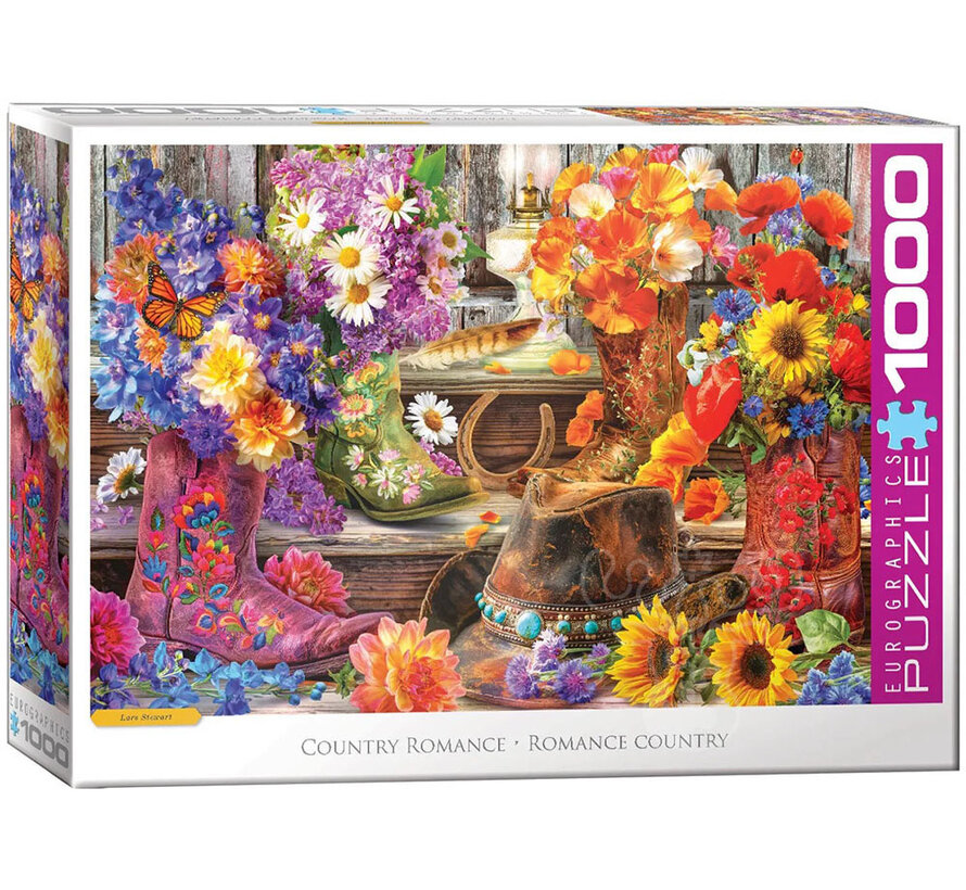 Eurographics Stewart: Country Romance Puzzle 1000pcs