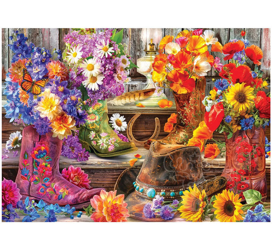 Eurographics Artist Label Stewart: Country Romance Puzzle 1000pcs