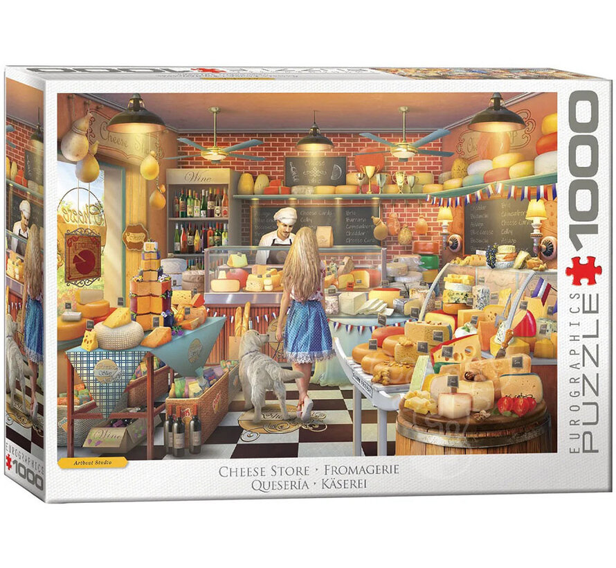 Eurographics Artist Label Eduard: Cheese Store Puzzle 1000pcs