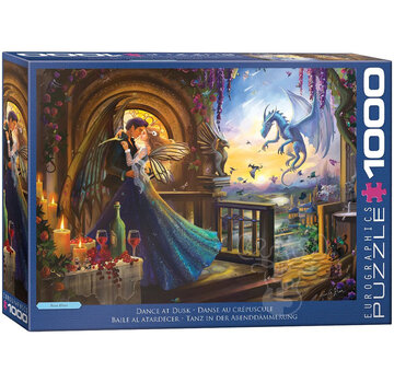 Eurographics Eurographics Artist Label Khan: Dance at Dusk Puzzle 1000pcs