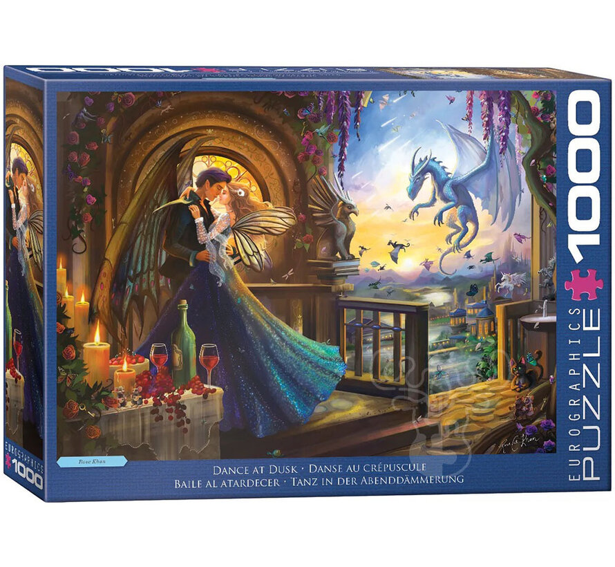 Eurographics Artist Label Khan: Dance at Dusk Puzzle 1000pcs