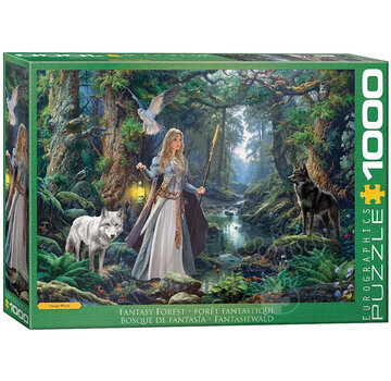 Eurographics Eurographics Image World: Fantasy Forest Puzzle 1000pcs
