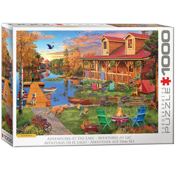 Eurographics Eurographics MacLean: Adventures at the Lake Puzzle 1000pcs