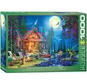 Eurographics Eurographics Davison: Moon Lake Cabin Puzzle 1000pcs