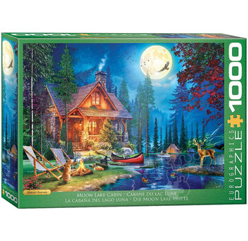 Eurographics Eurographics Davison: Moon Lake Cabin Puzzle 1000pcs