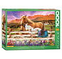 Eurographics Artist Label Olena: Horse and Foal Puzzle 1000pcs