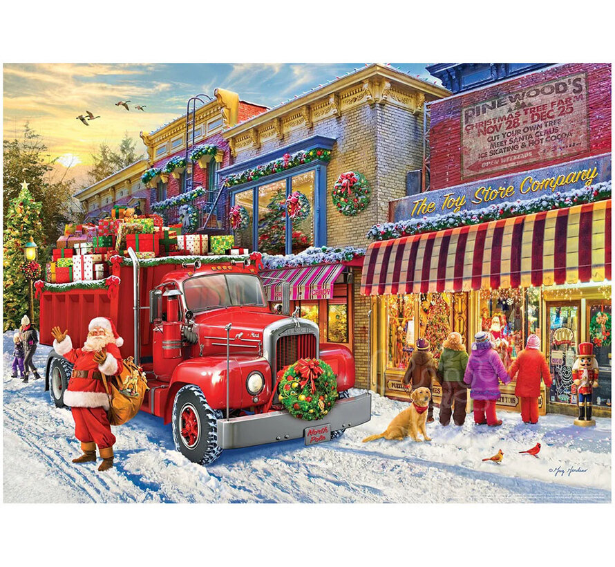 Eurographics Giordano: MACK B6- Santa's Truck Puzzle 1000pcs