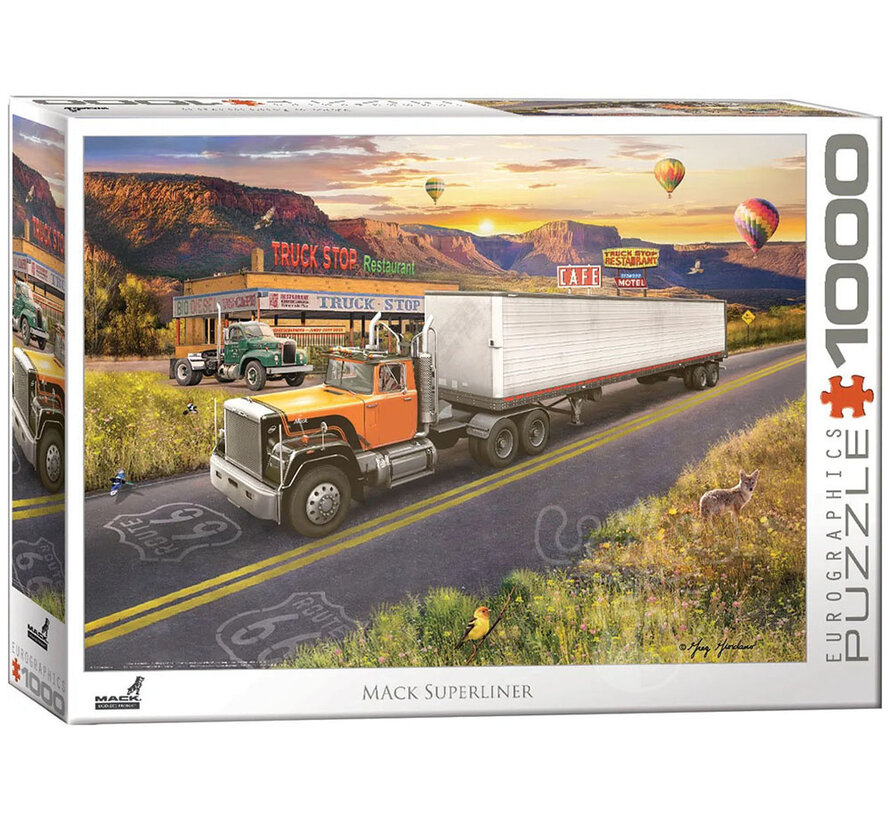 Eurographics Automotive: MACK Superliner Puzzle 1000pcs