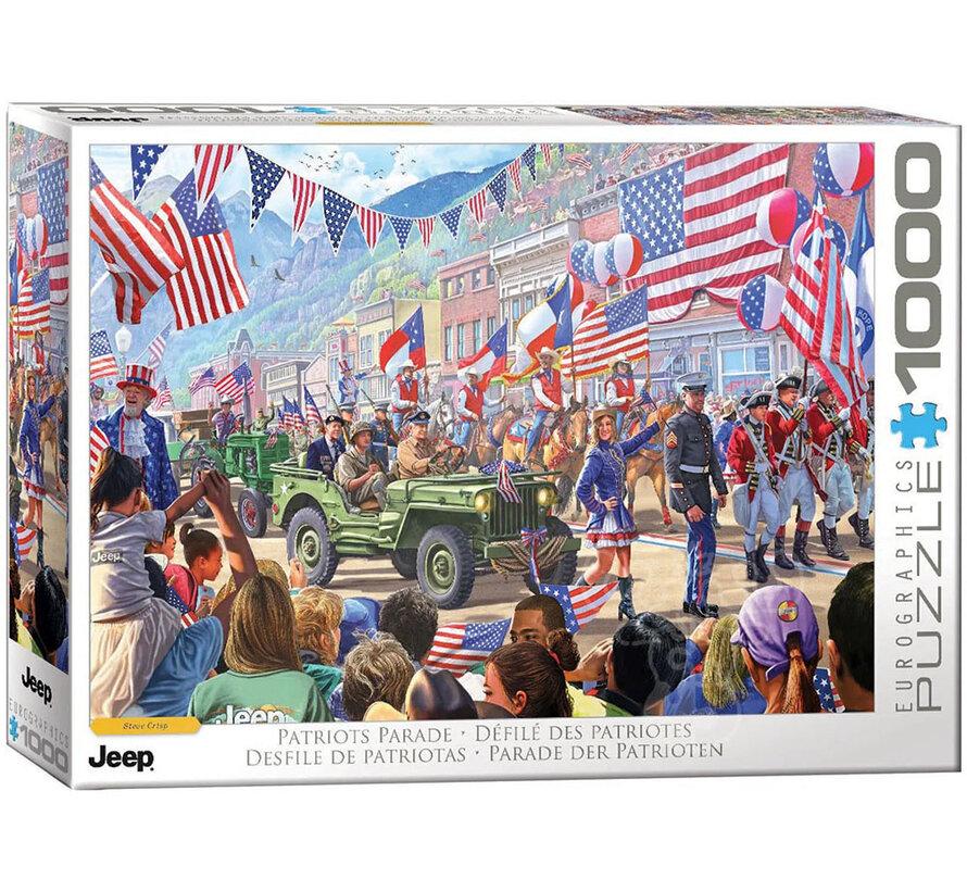 Eurographics Automotive: Jeep Patriot Parade Puzzle 1000pcs