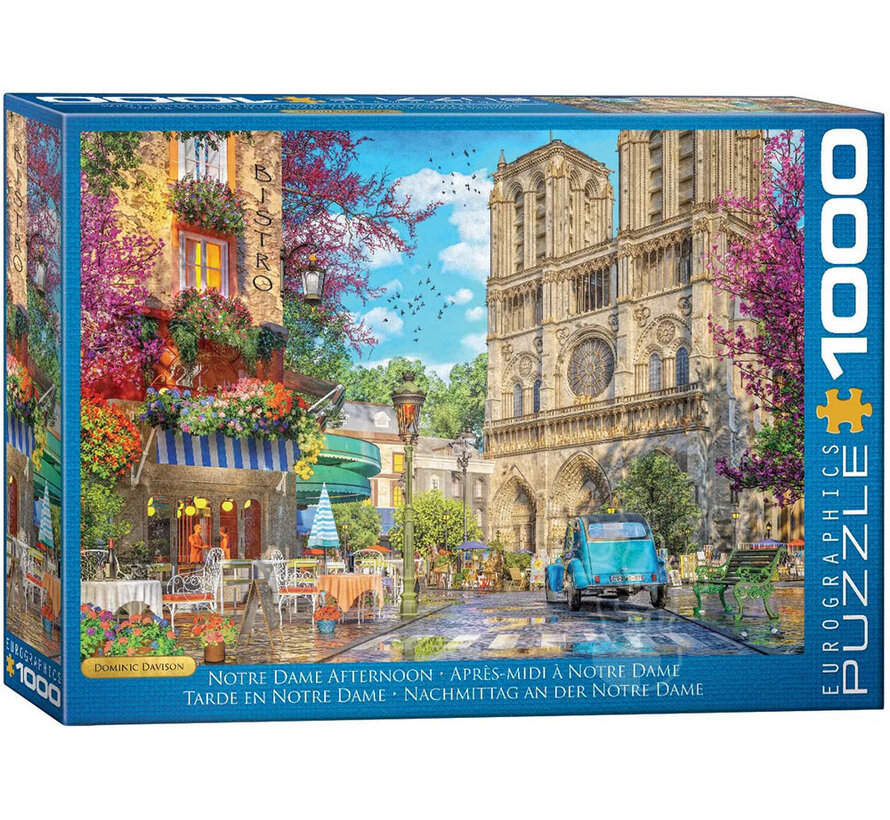 Eurographics Davison: Notre Dame Afternoon Puzzle 1000pcs