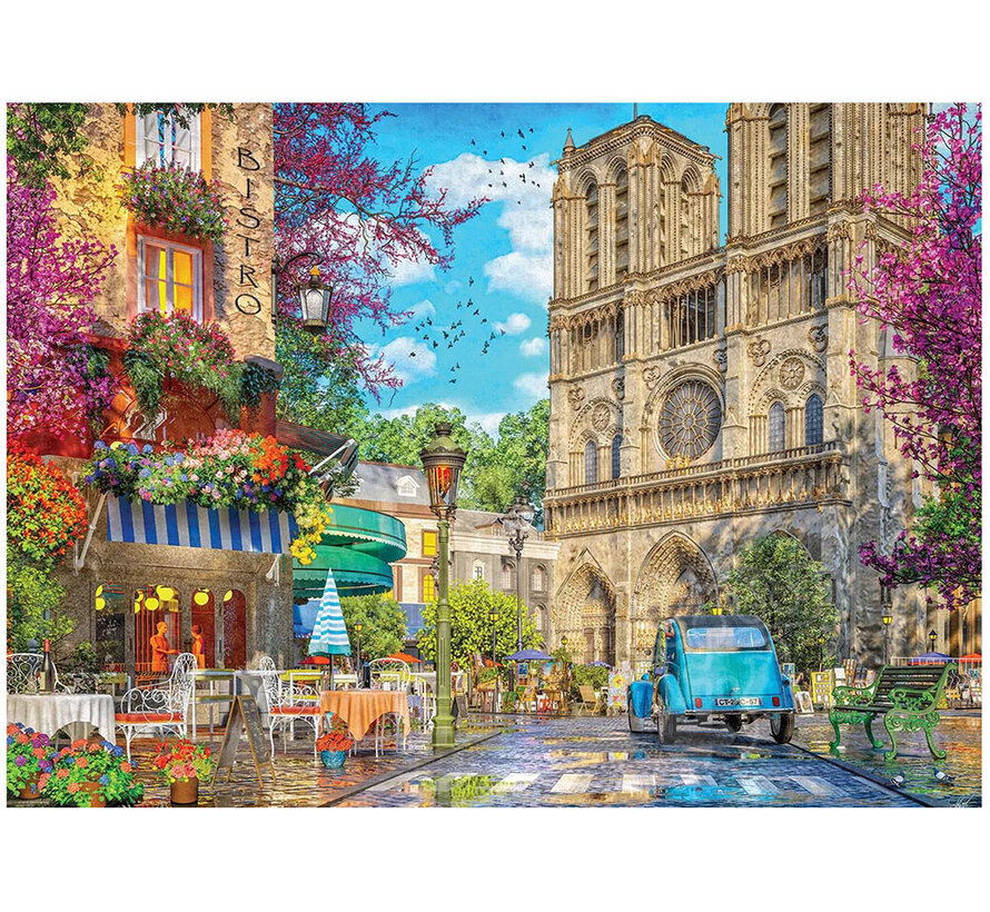 Eurographics Davison: Notre Dame Afternoon Puzzle 1000pcs