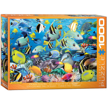 Eurographics Eurographics Robinson: Ocean Colors Puzzle 1000pcs