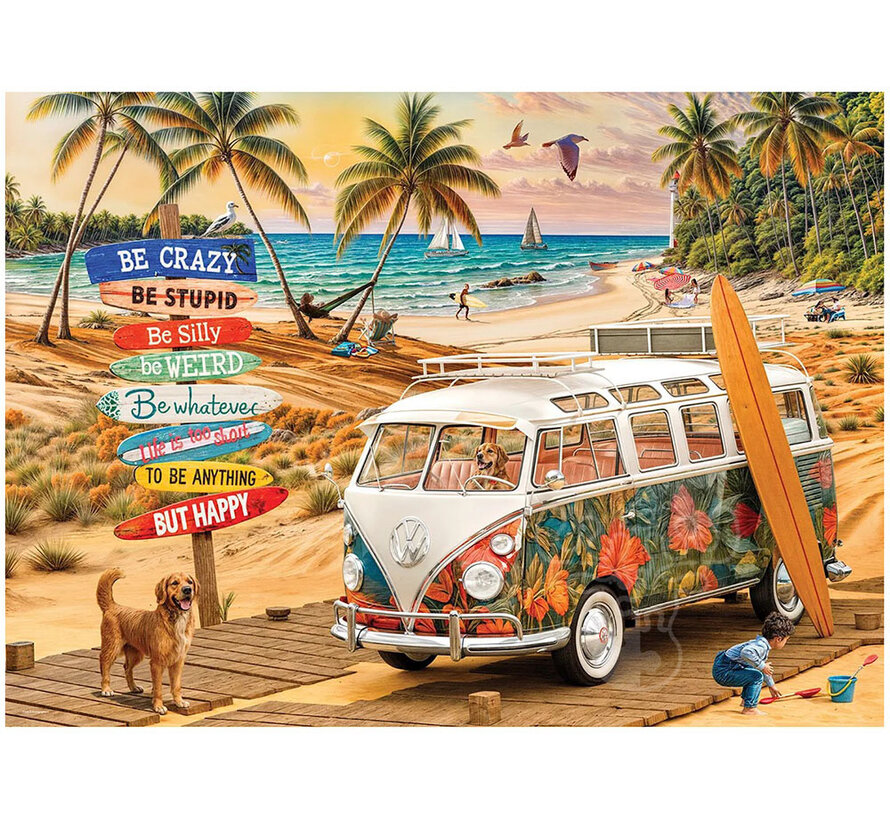 Eurographics VW Be Happy Puzzle 1000pcs