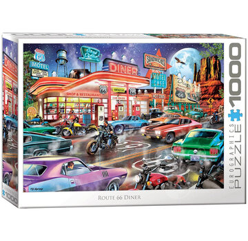 Eurographics Eurographics Route 66 Diner Puzzle 1000pcs