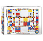 Eurographics Fine Art Mondrian: Victory Boogie Woogie (Detail) Puzzle 1000pcs