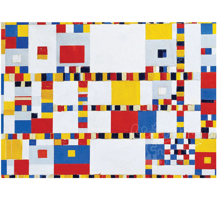 Eurographics Fine Art Mondrian: Victory Boogie Woogie (Detail) Puzzle 1000pcs