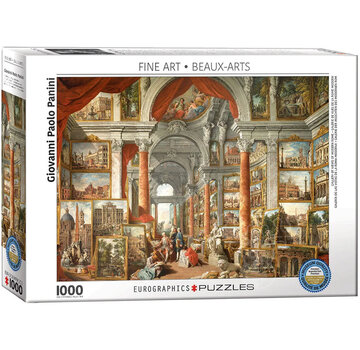 Eurographics Eurographics Fine Art Panini: Gallery of Views of Modern Rome Puzzle 1000pcs