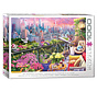 Eurographics Artist Label Olena: NY Rooftop Garden Puzzle 1000pcs