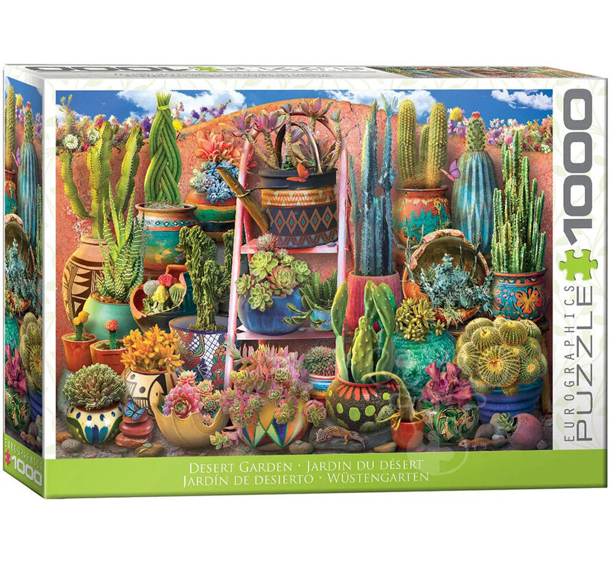 Eurographics Garden: Desert Garden Puzzle 1000pcs
