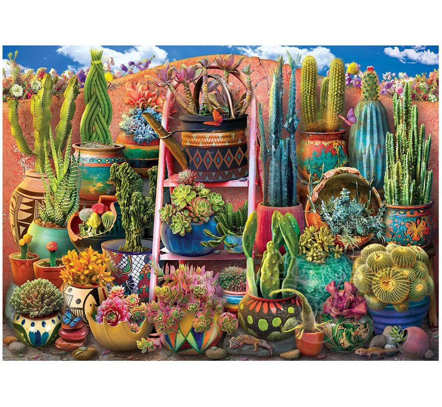 Eurographics Garden: Desert Garden Puzzle 1000pcs
