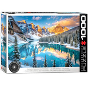 Eurographics Eurographics Photography HDR: Lake Moraine in Winter Puzzle 1000pcs