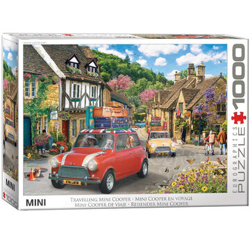 Eurographics Eurographics Automotive: MINI Traveling Mini Cooper Puzzle 1000pcs