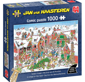 Jumbo Jumbo Jan van Haasteren - Santa's Village Puzzle 1000pcs