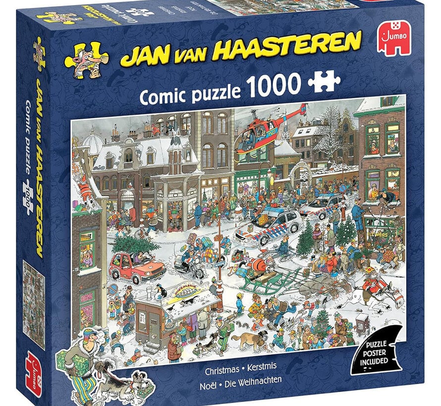 Jumbo Jan van Haasteren - Christmas Puzzle 1000pcs