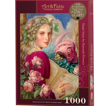 Art & Fable Puzzle Company Art & Fable Nauta Vorax Puzzle 1000pcs