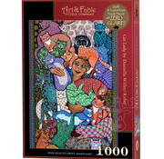 Art & Fable Puzzle Company Art & Fable Cat Lady Puzzle 1000pcs