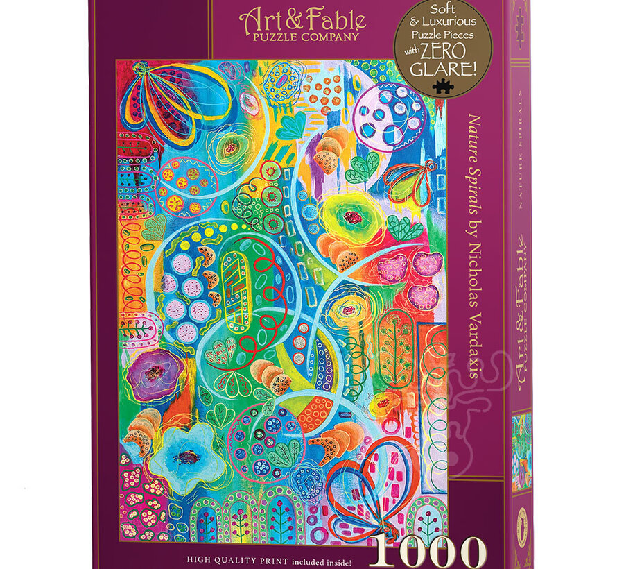 Art & Fable Nature Spirals Puzzle 1000pcs
