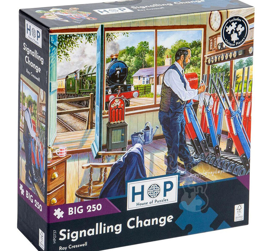 House of Puzzles Signalling Change Puzzle Big 250pcs