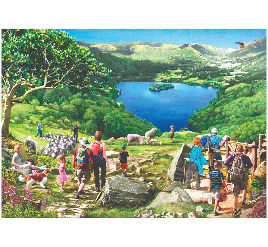 House of Puzzles Lake View Puzzle Big 500pcs