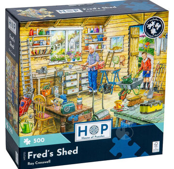 House of Puzzles House of Puzzles Fred's Shed Puzzle 500pcs