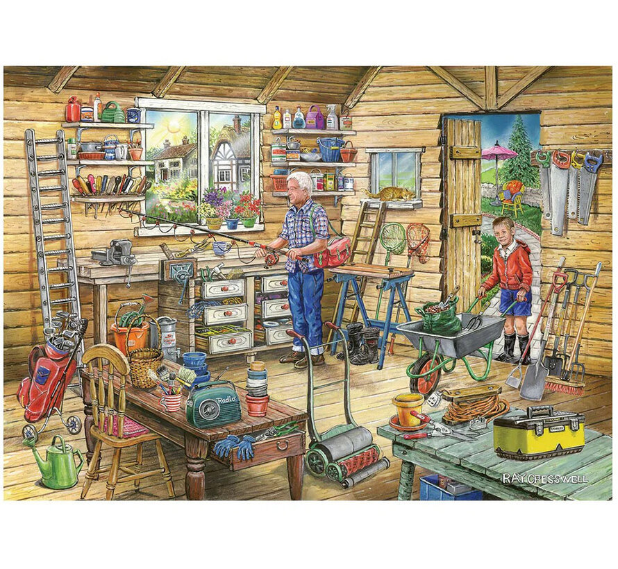House of Puzzles Fred's Shed Puzzle 500pcs